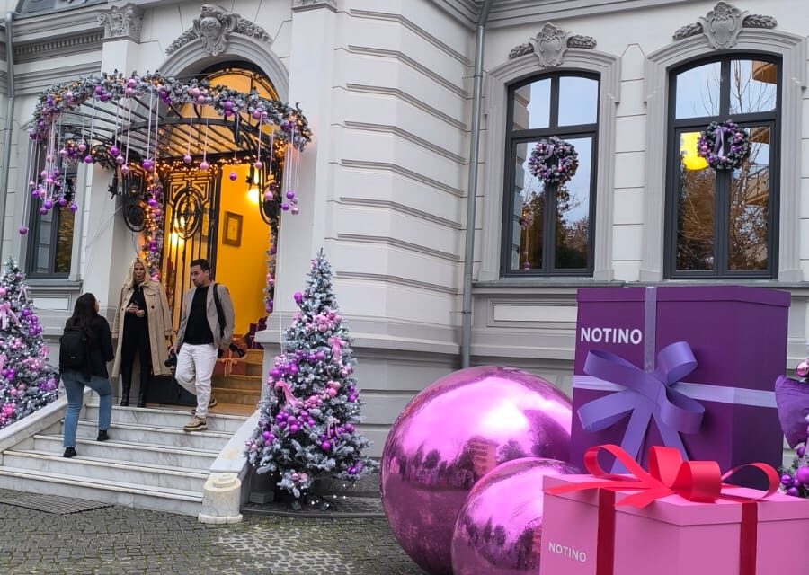 Winter Wonderland Notino a adus magia Crăciunului în inima Bucureștiului